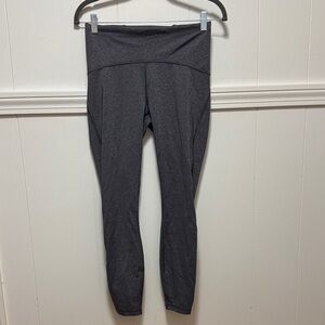 Lululemon Gray High-Waisted Leggings